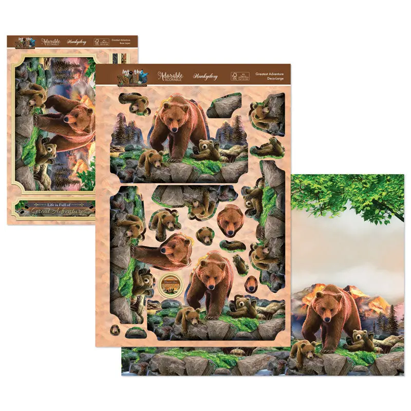 Into The Wild Deco-Large Set - Greatest Adventure 1