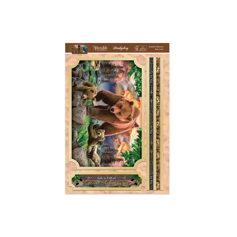 Into The Wild Deco-Large Set - Greatest Adventure 2