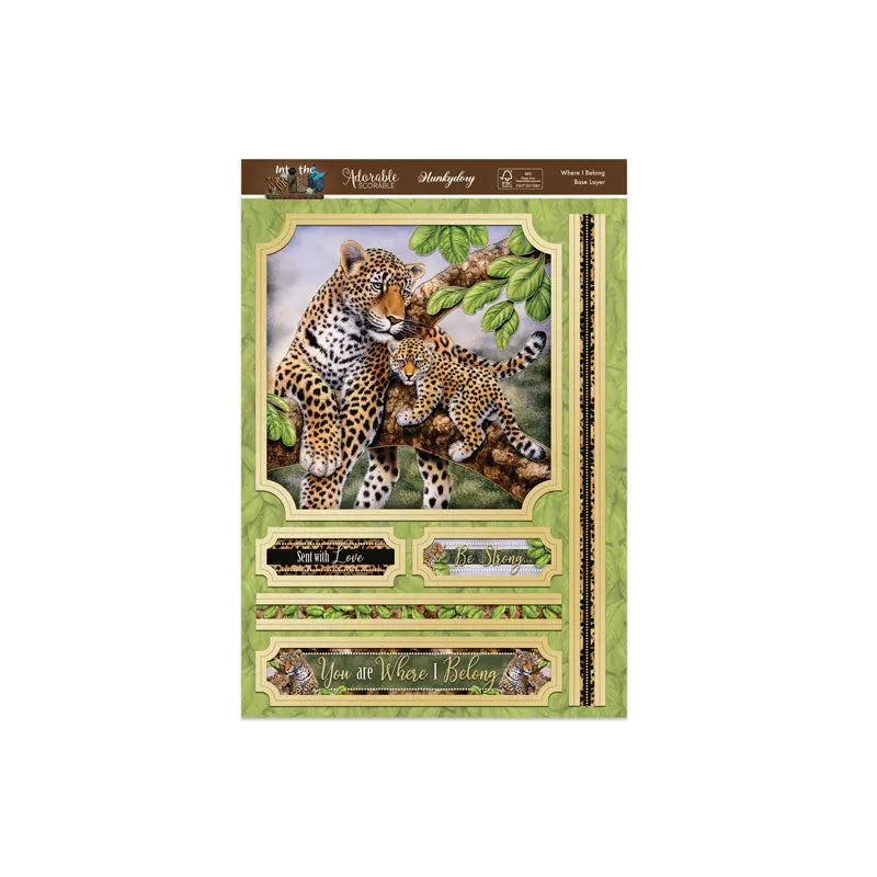 Into The Wild Deco-Large Set - Where I Belong 2