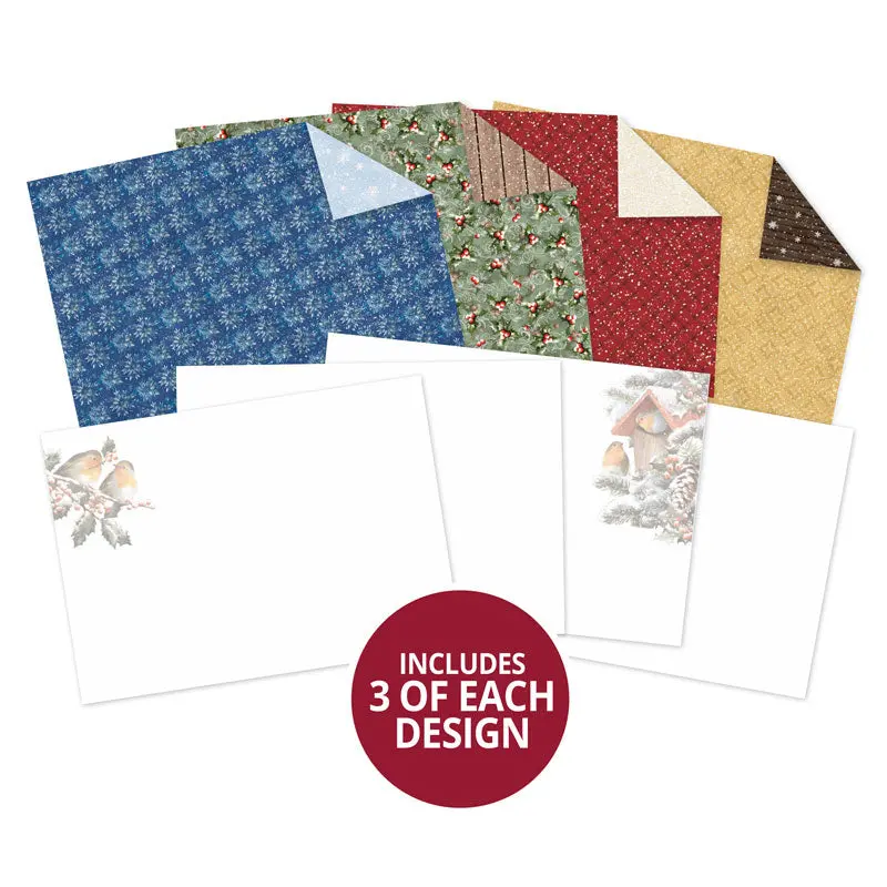 Winter Robins Luxury Inserts & Papers 1