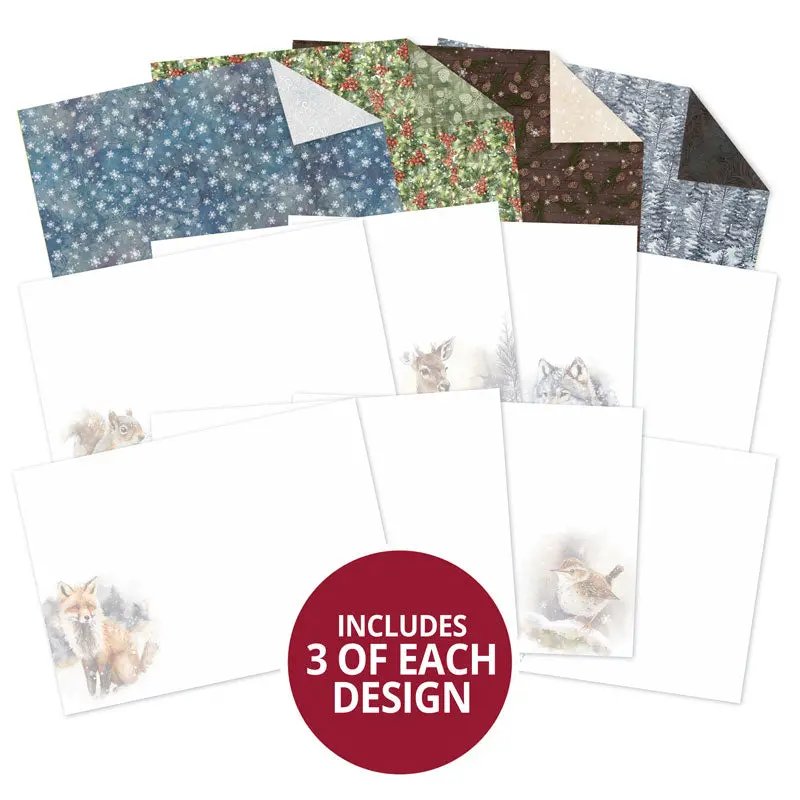 Winter Woodland Inserts & Papers 1