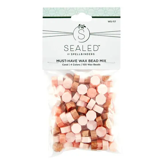 Must-Have Wax Bead Mix Coral 1