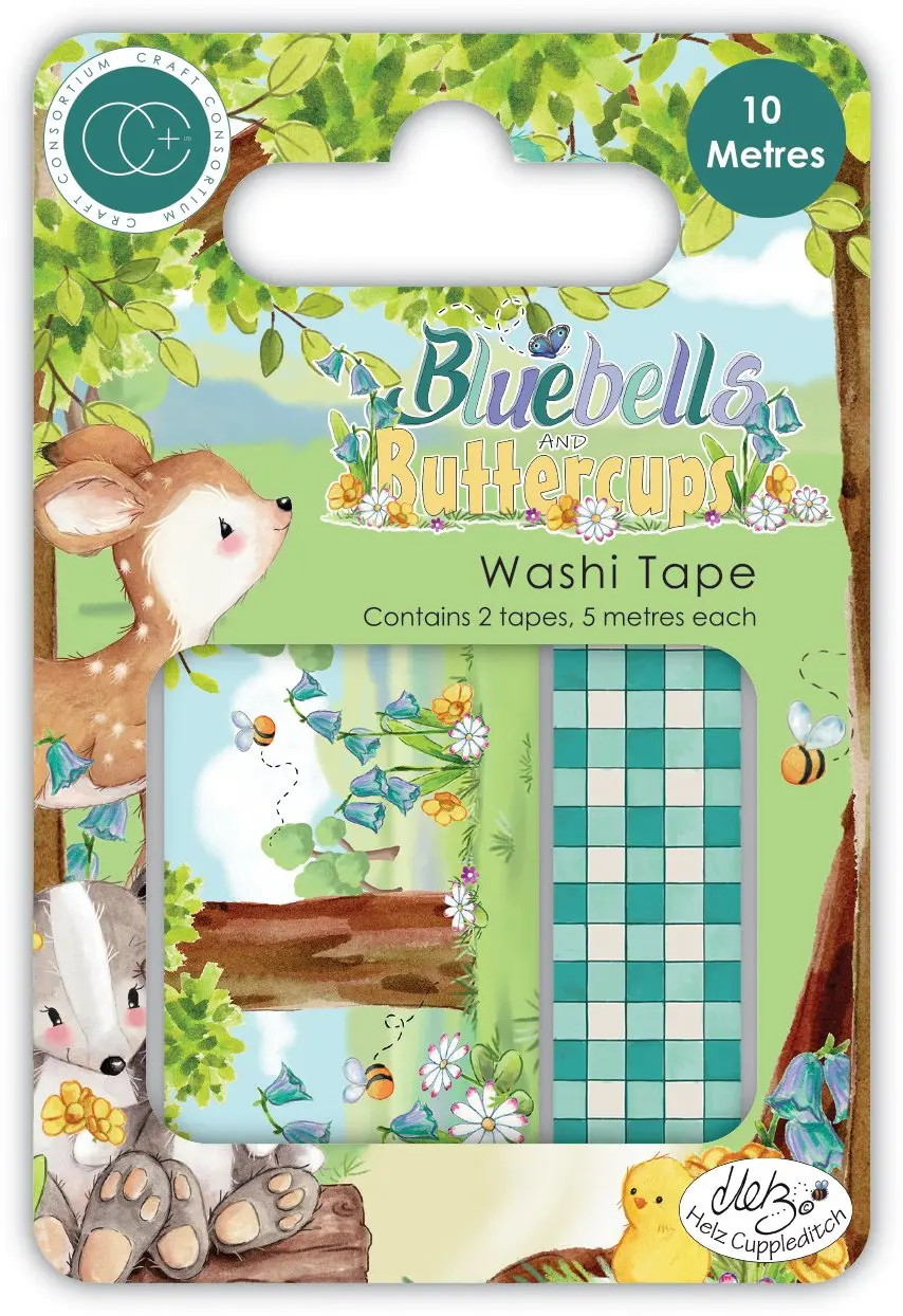 Bluebells And Buttercups - Washi Tape 1