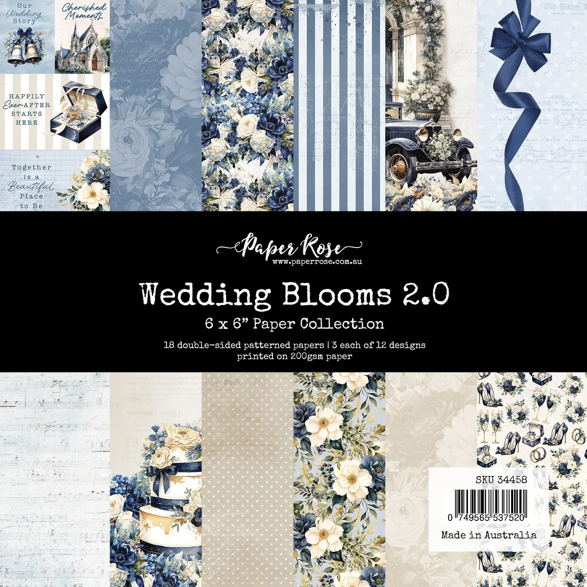 Wedding Blooms 2.0 6X6 Paper Collection 34458 1