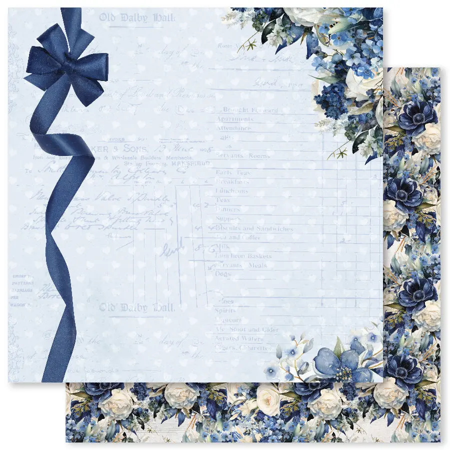 Wedding Blooms 2.0 B 12 X 12 Paper (12 Pc Bulk Pack) 34443 1