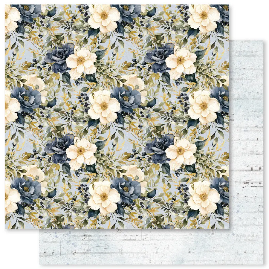 Wedding Blooms 2.0 F 12 X 12 Paper (12 Pc Bulk Pack) 34455 1