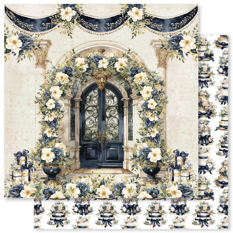 Wedding Blooms A 12X12 Paper (12Pc Bulk Pack) 31704 1