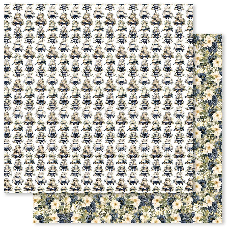 Wedding Blooms Basics A 12X12 Paper (12Pc Bulk Pack) 31728 1