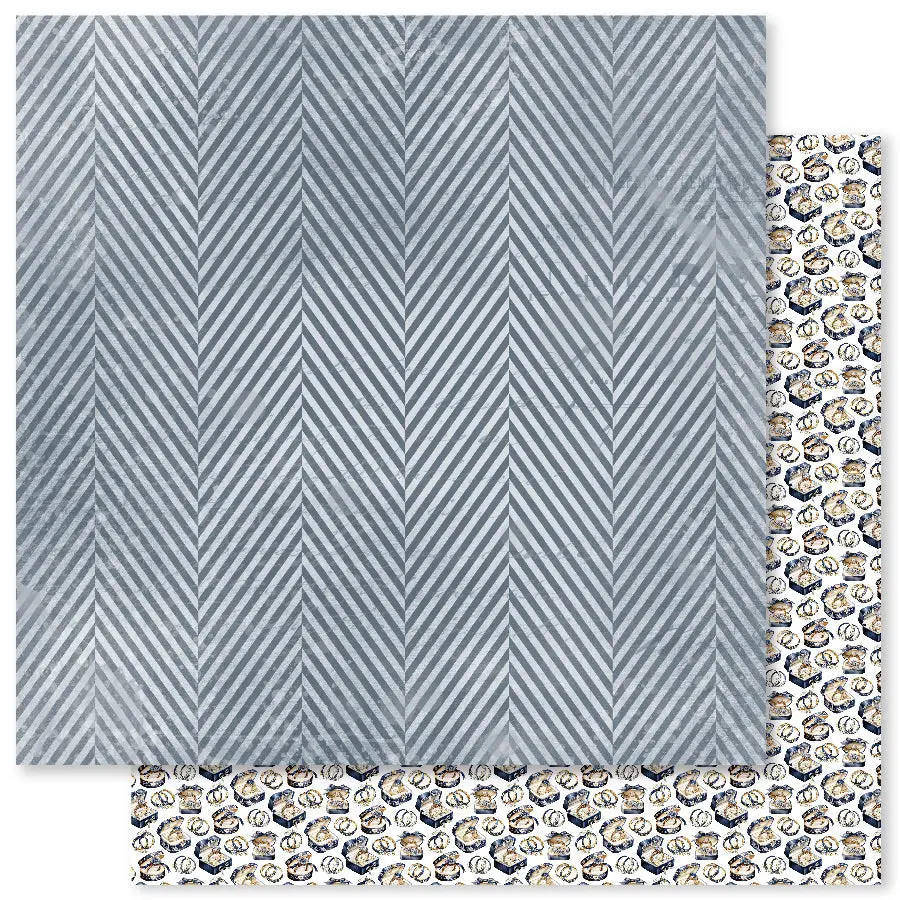 Wedding Blooms Basics B 12X12 Paper (12Pc Bulk Pack) 31731 1