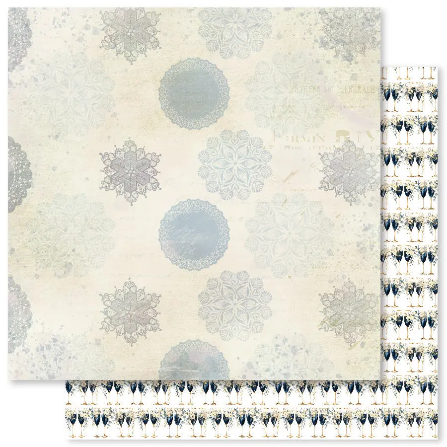 Wedding Blooms Basics D 12X12 Paper (12Pc Bulk Pack) 31737 1