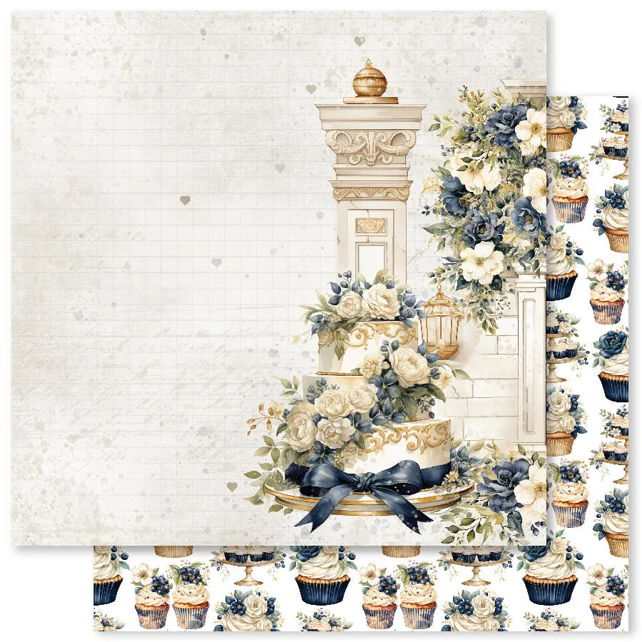 Wedding Blooms F 12X12 Paper (12Pc Bulk Pack) 31719 1