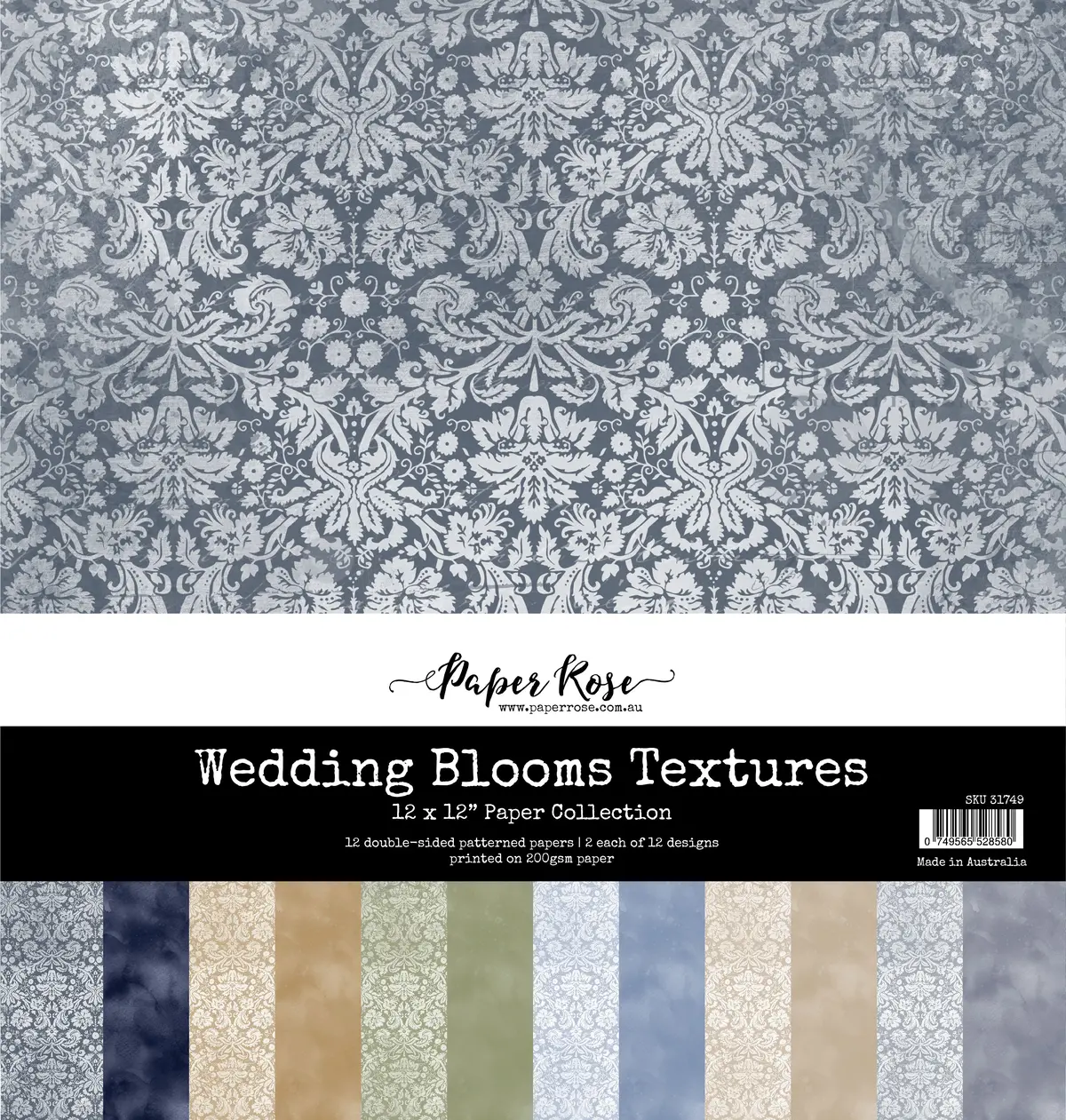 Wedding Blooms Textures 12X12 Paper Collection 31749 1