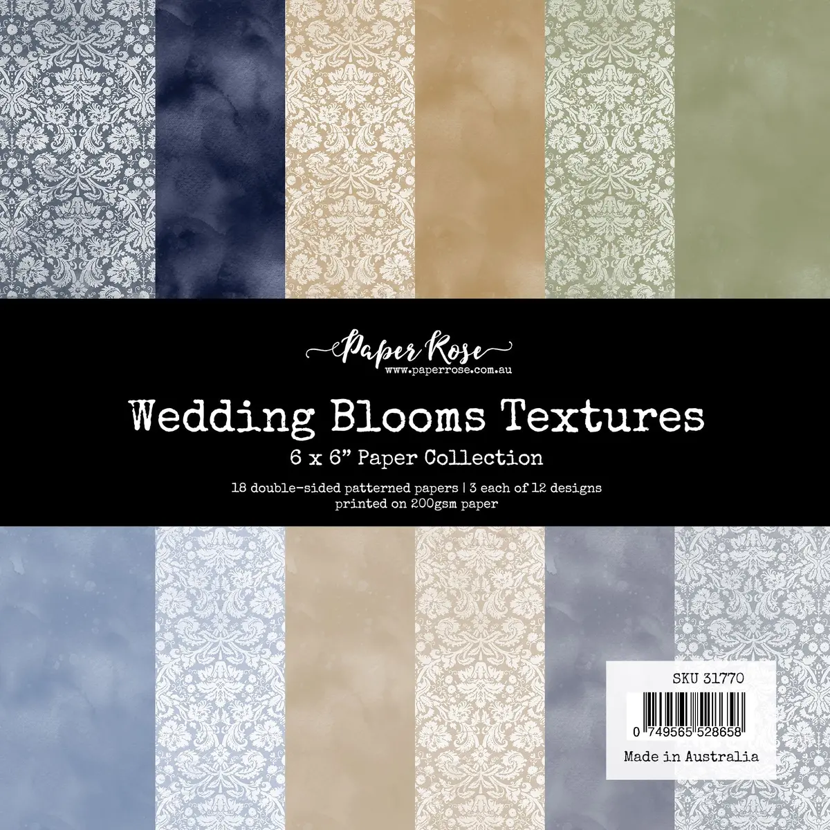 Wedding Blooms Textures 6X6 Paper Collection 31770 1