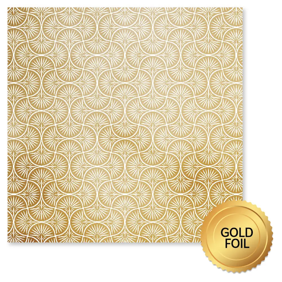 Wedding Joy Foil Gold A 12 X 12 Paper (6 Pc Bulk Pack) 34512 1