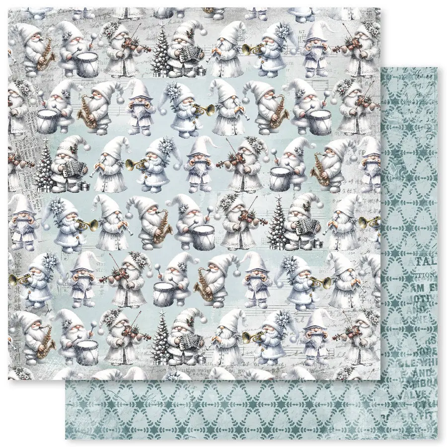 White Christmas D 12X12 Paper (12Pc Bulk Pack) 32901 1