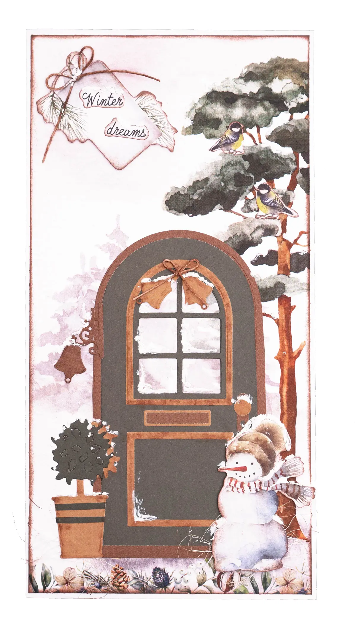 Sl Cutting Die Front Door Winter Garden 106X146x1mm 1 Pc Nr. 152 2
