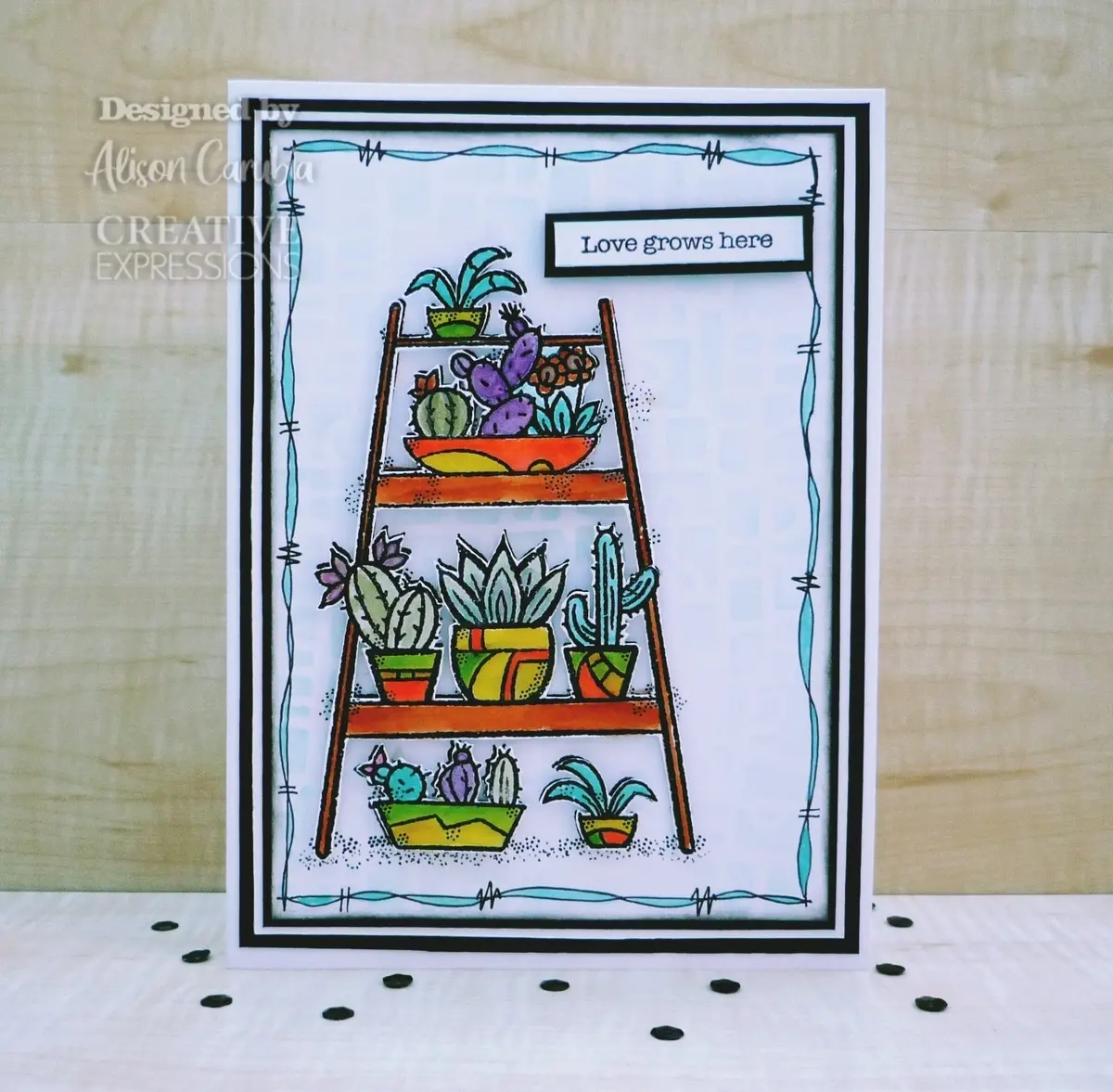 Woodware Clear Singles Indoor Garden 4 In X 6 In Stamp 2