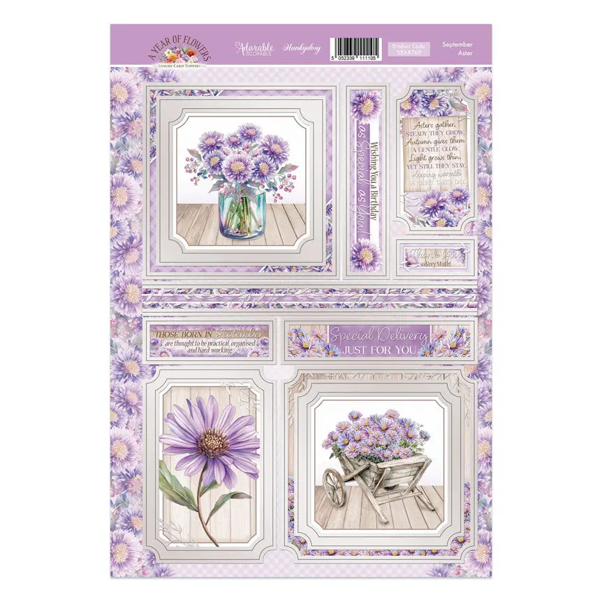 September - Aster Luxury Topper Sheet 1