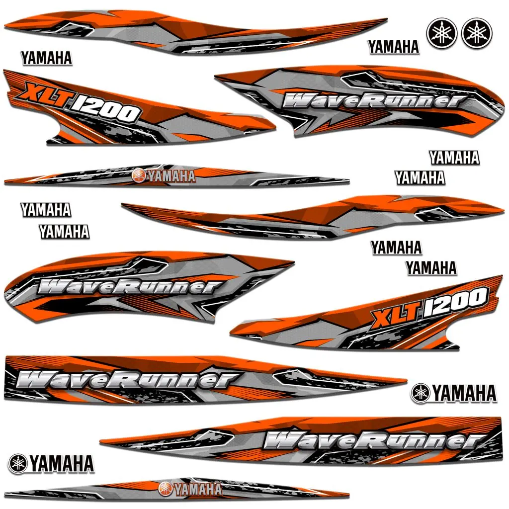 Yamaha Waverunner Xlt 1200 Accent Graphics (2001-2004) 3