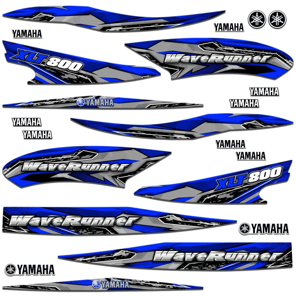 Yamaha Waverunner Xlt 800 Accent Graphics (2001-2003) 1