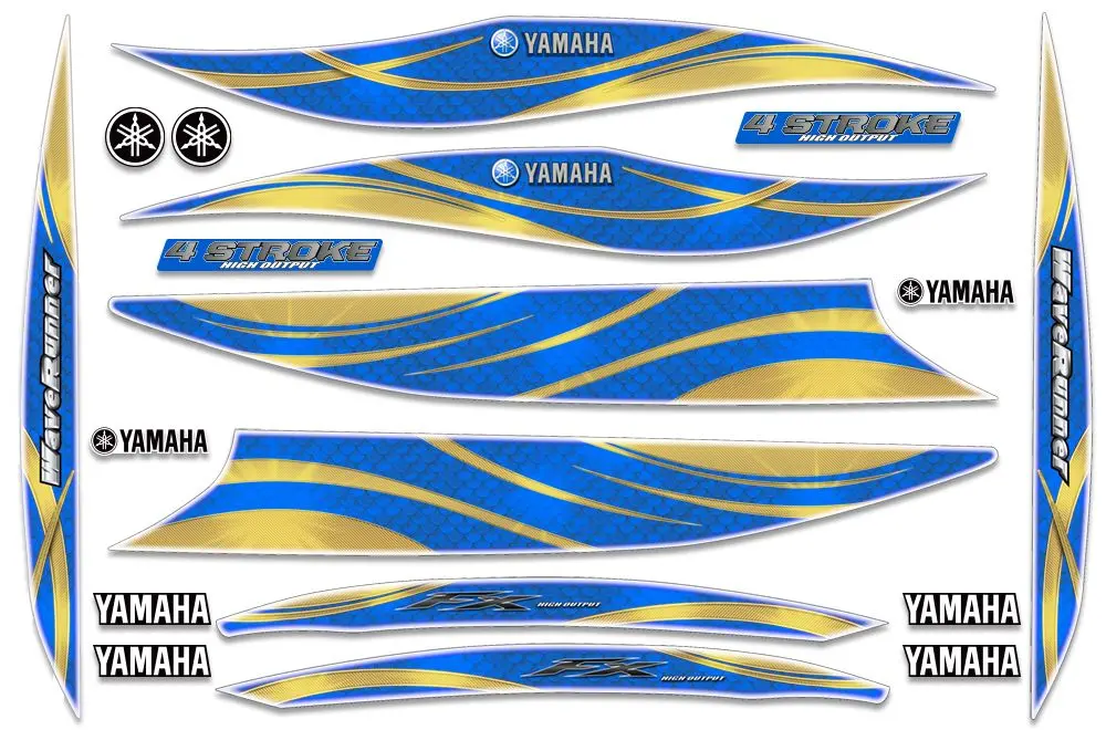 Yamaha Waverunner Fx 160 Ho Accent Graphics 1