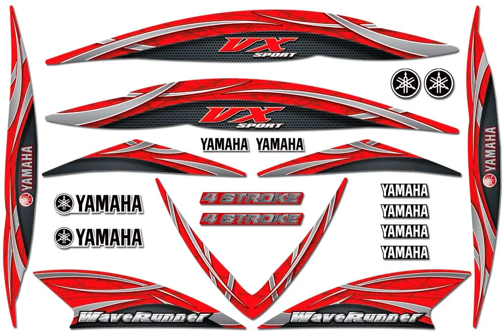 Yamaha Waverunner Vx Sport 110 Accent Graphics 7