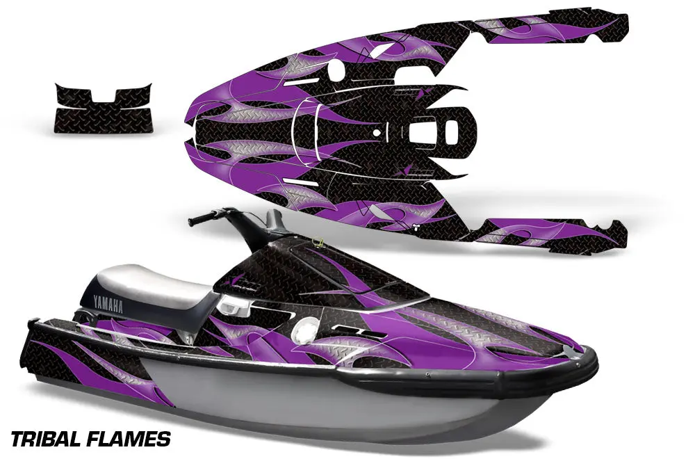 Yamaha Waverunner 3 Jet Ski Graphic Wrap Kit (1991-1996) 1