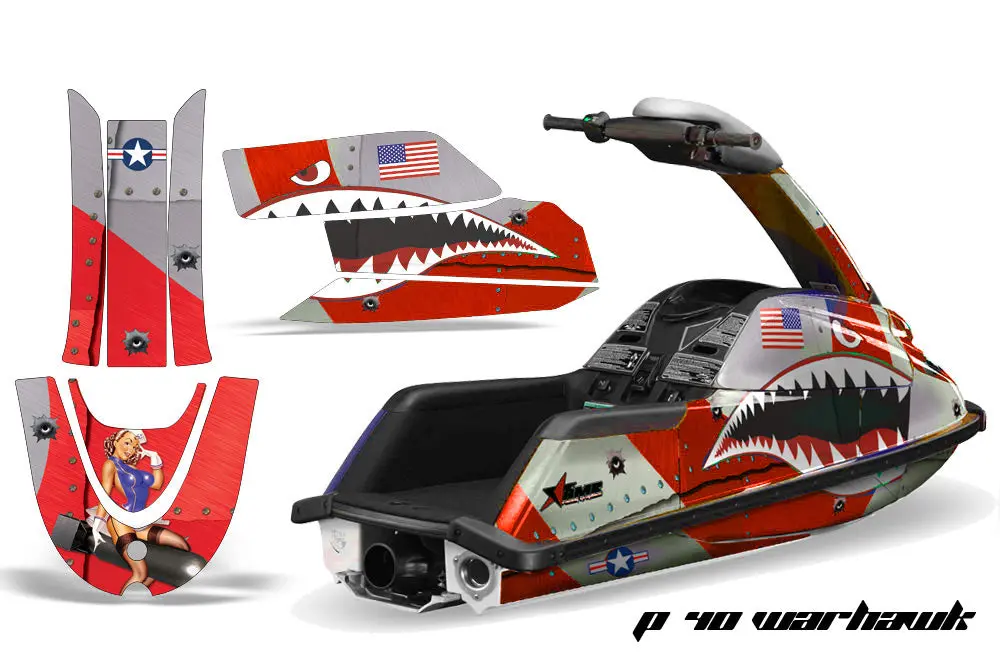 Yamaha Superjet Freestyle Jet Ski Graphic (Round Nose) 1