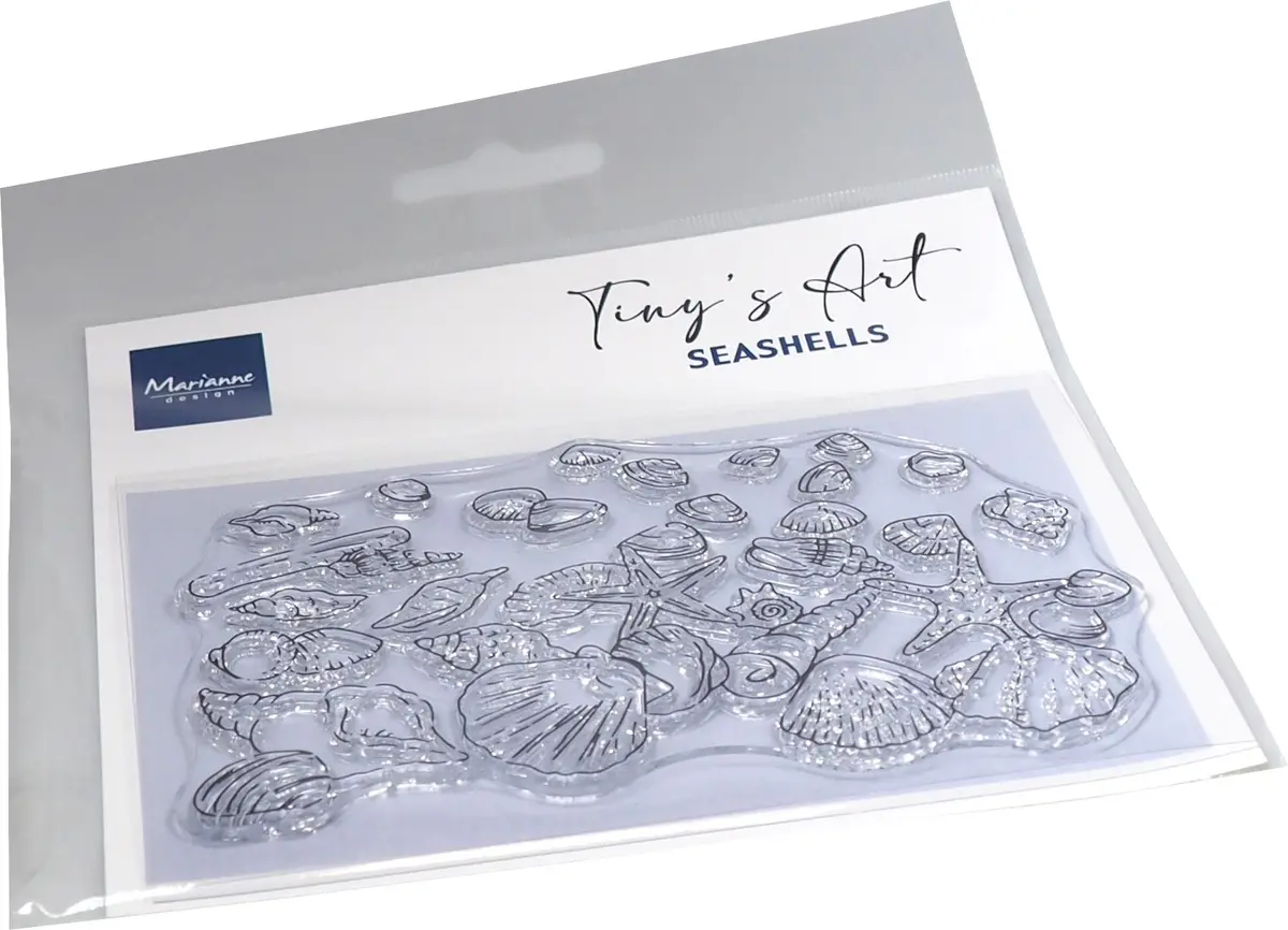 Marianne Design Clear Stamp - Tiny's Art - Seashells 1