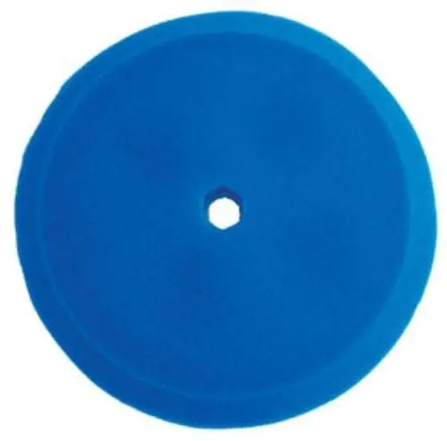 Presta Pace Blue Foam Soft Polishing Pad Hook & Loop Flat 890145 1
