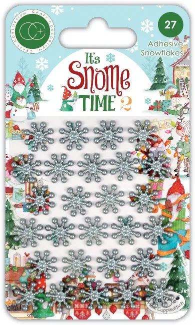 It's Snome Time 2 - Adhesive Snowflakes 1