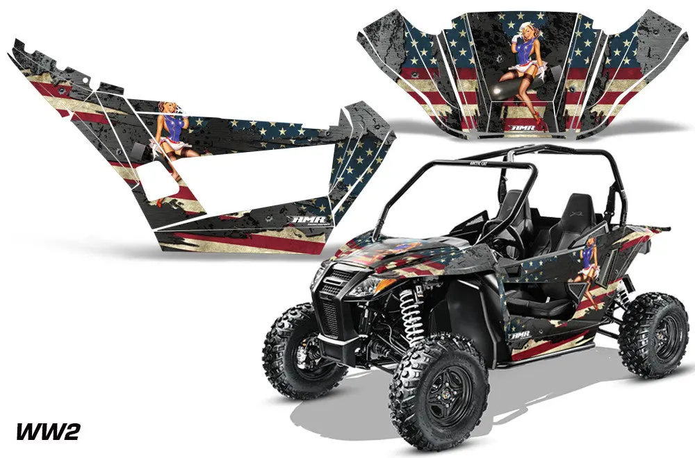 Arctic Cat Wildcat Sport Xt 700 Graphics W/ Half Doors (2012-2020) 1