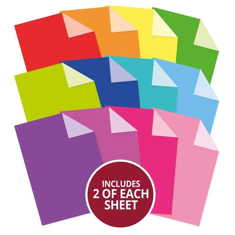 Duo-Colour Adorable Scorable Cardstock Collection 1