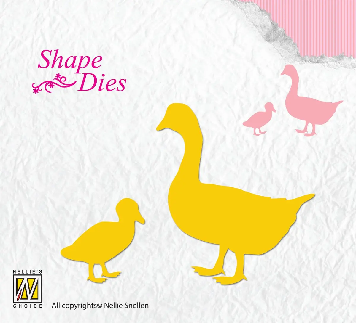 Nellie's Choice - Shape Die Geese 1