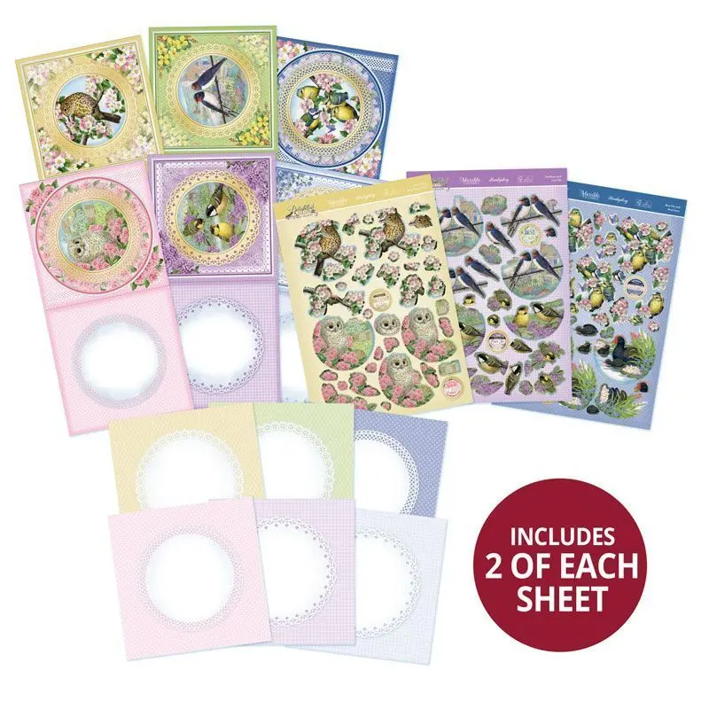 Delightful Birds - A New Season Decoupage Card Kit 1