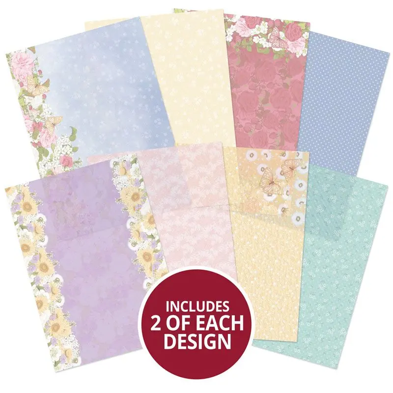 Fairy Blossoms Printed Parchment 1