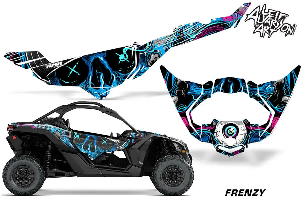 Can Am Maverick X3, X-Ds & Xrs Graphics (Partial Coverage) 1