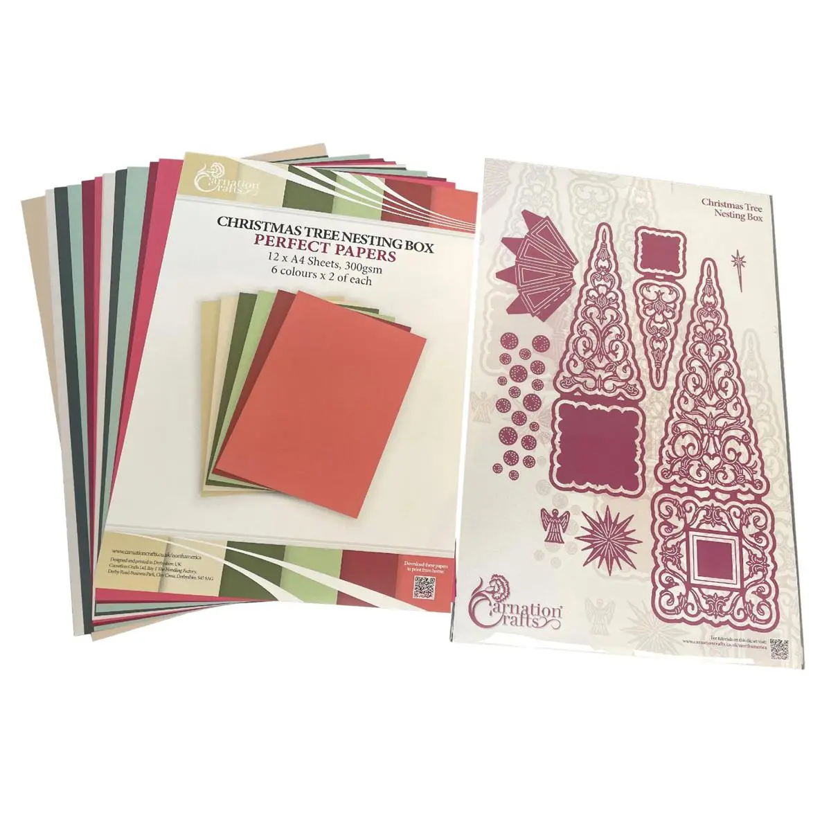 Carnation Crafts Christmas Tree Nesting Box Kit 1