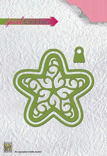 Special Card Shape Die Christmas Star 1