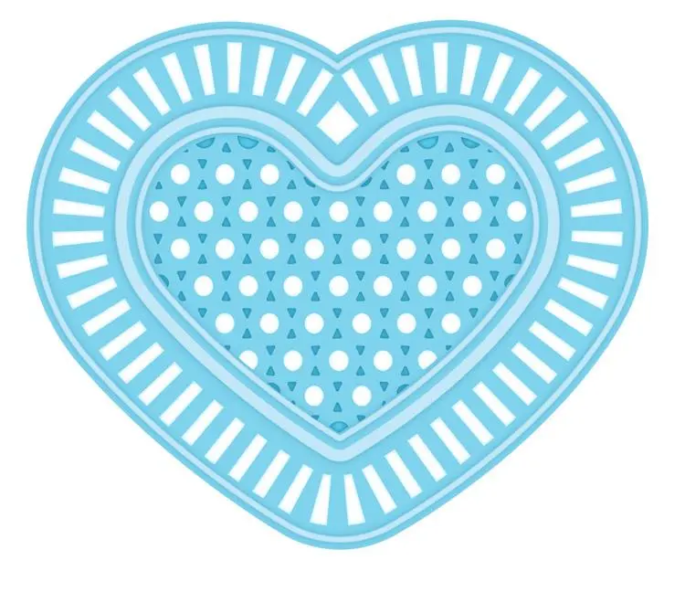 Fillables Collection Laced Heart Die 1