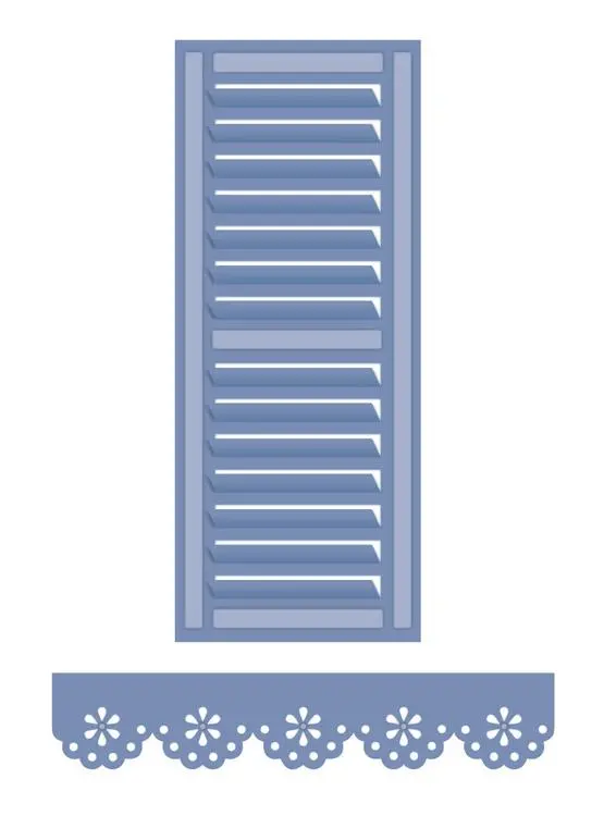 Kinetics Collection Window Shutter And Valance Die 1