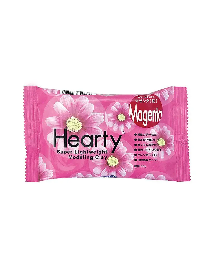 Hearty Soft Clay - Magenta 50G 1