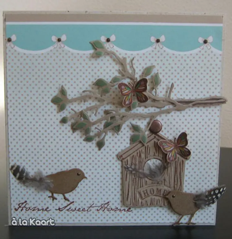 Marianne Design: Collectables Die & Stamp Set - Birdhouse Home 2