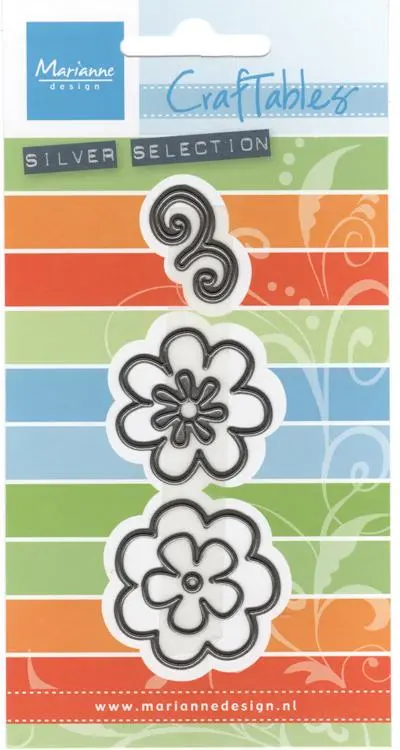 Marianne Design: Craftables Dies - Flower Set: Fancy 1