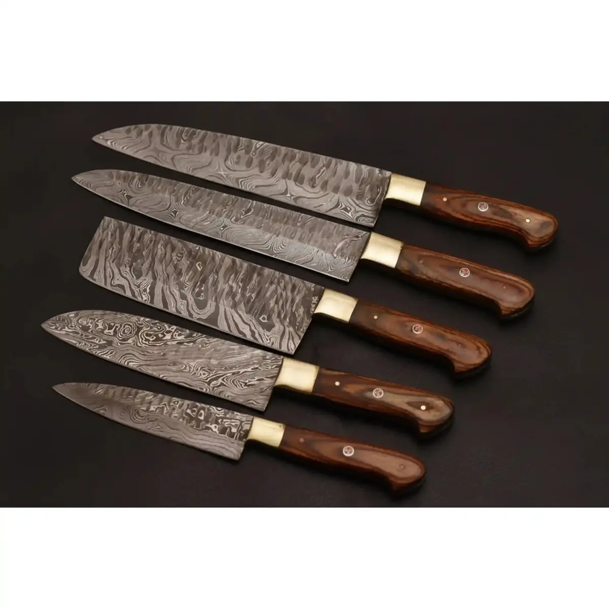 Custom Handmade Chef Knives Damascus Steel Blades By Jw Steelcrafts 1