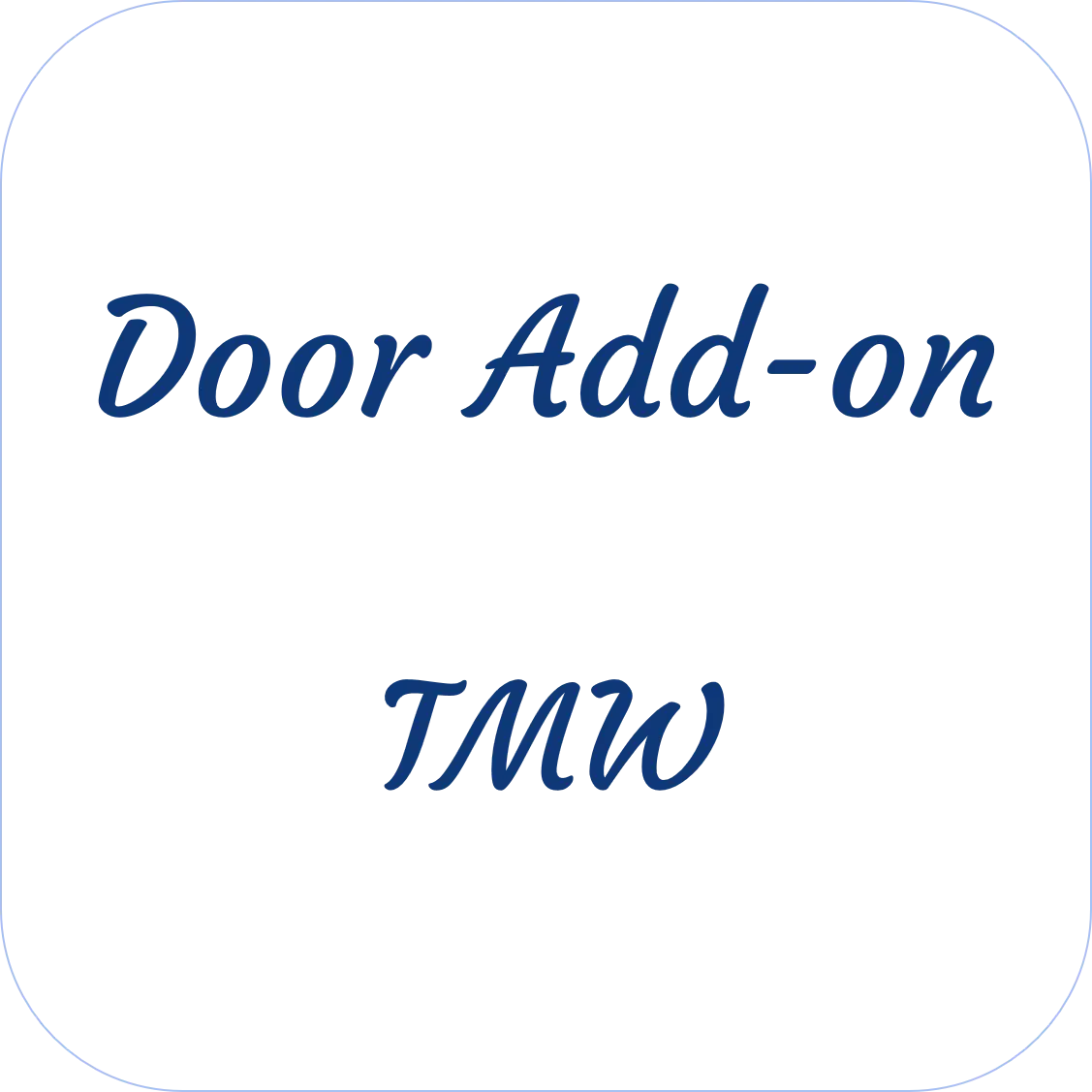 Tmw Door Add-On 1