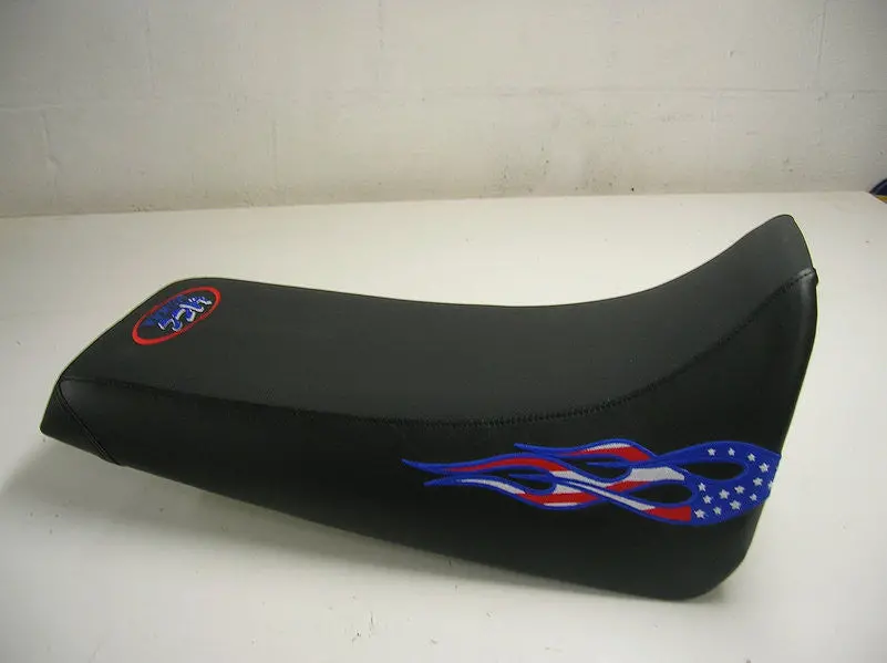 Can Am Atv Seat Covers - Patriotic Flames 1