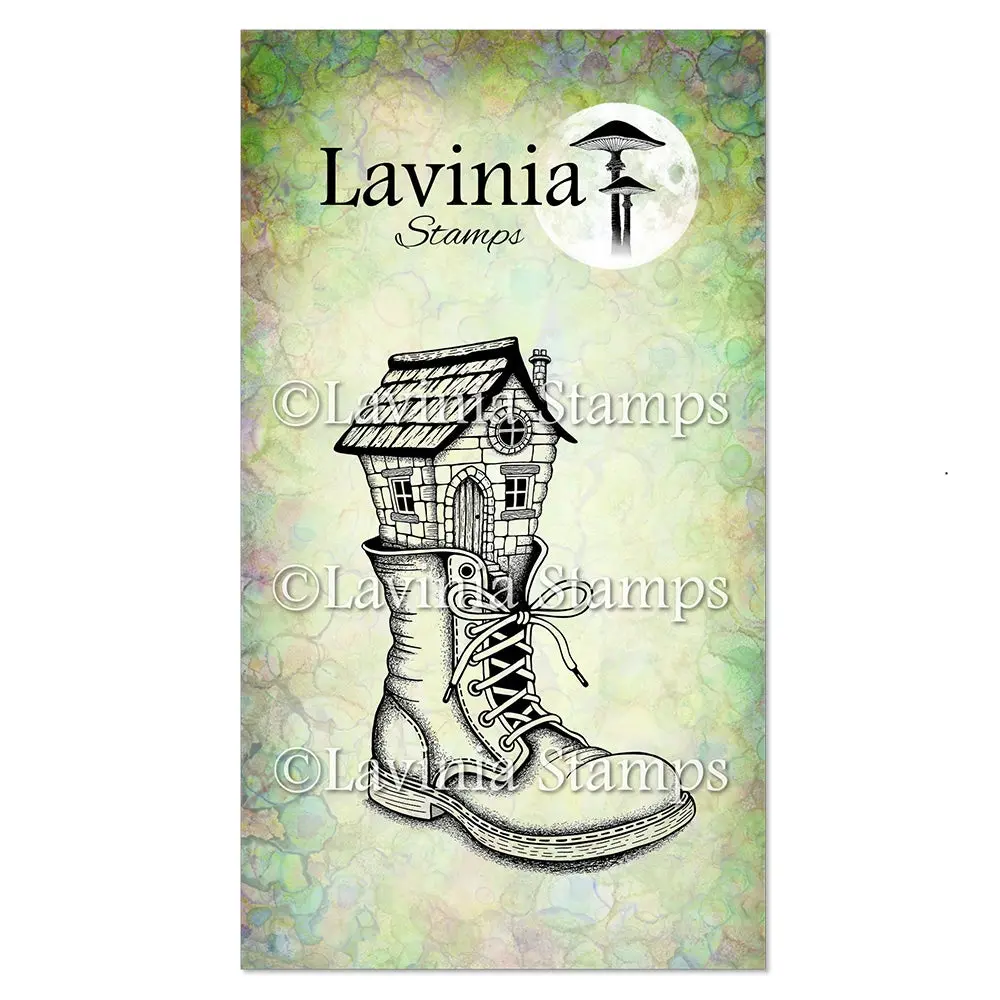 Lavinia Stamps - Hobblehollow House Stamp 1