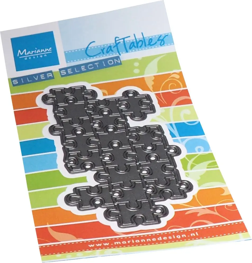 Marianne Design Craftables Die - Art Texture Puzzle 1