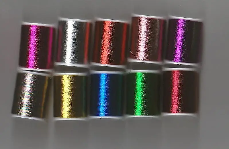 Embroidery Thread - 10 Spools 1